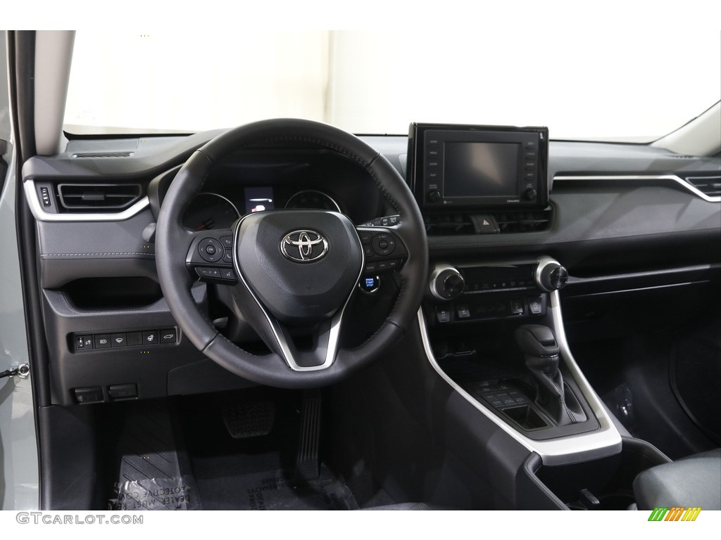 2022 RAV4 XLE AWD - Lunar Rock / Black photo #6