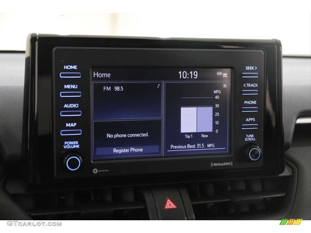 2022 RAV4 XLE AWD - Lunar Rock / Black photo #10