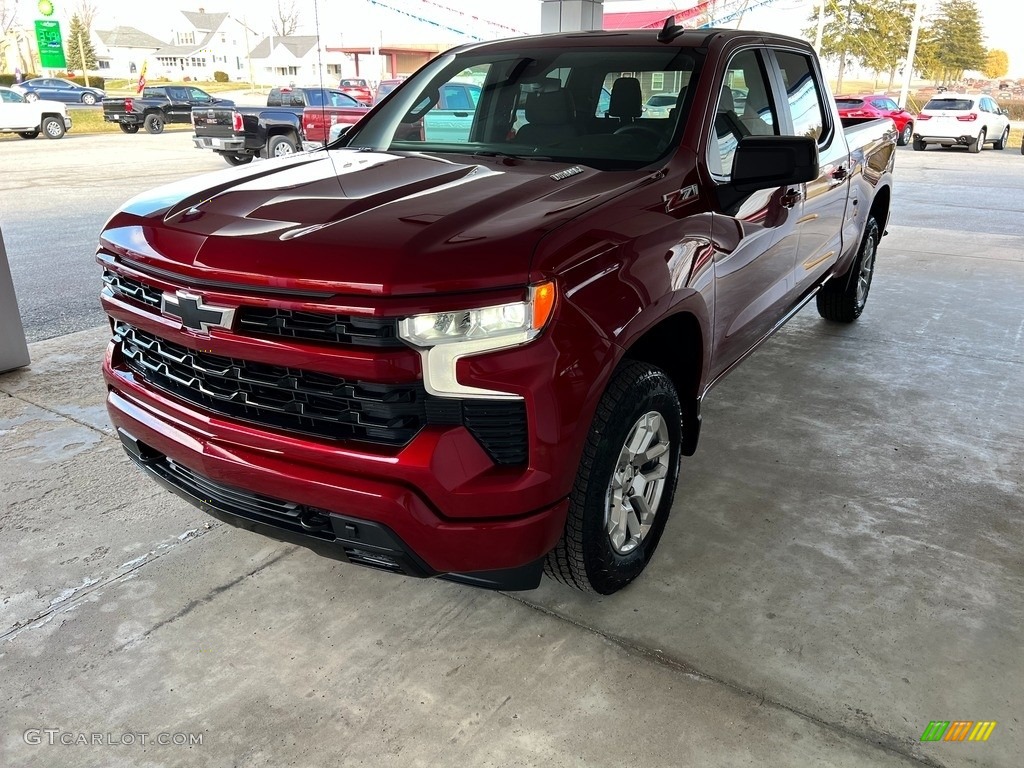 2023 Silverado 1500 RST Crew Cab 4x4 - Radiant Red Tintcoat / Jet Black photo #2