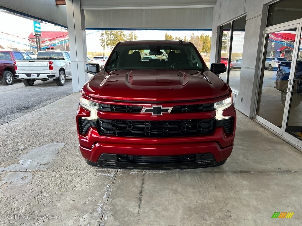 2023 Silverado 1500 RST Crew Cab 4x4 - Radiant Red Tintcoat / Jet Black photo #3
