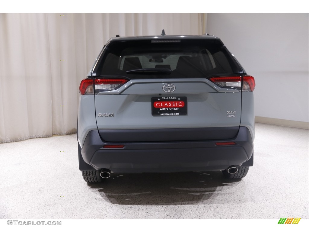 2022 RAV4 XLE AWD - Lunar Rock / Black photo #18