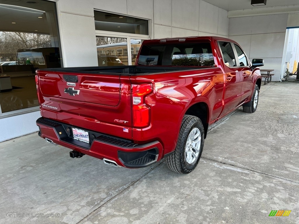 2023 Silverado 1500 RST Crew Cab 4x4 - Radiant Red Tintcoat / Jet Black photo #7