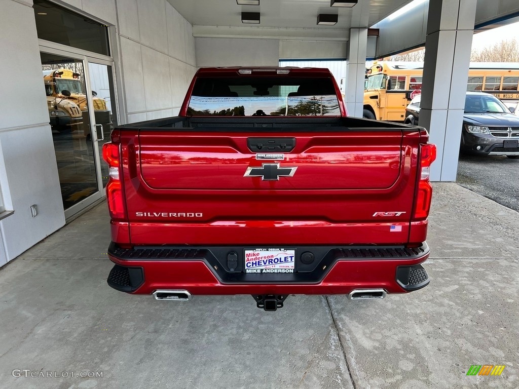 2023 Silverado 1500 RST Crew Cab 4x4 - Radiant Red Tintcoat / Jet Black photo #8