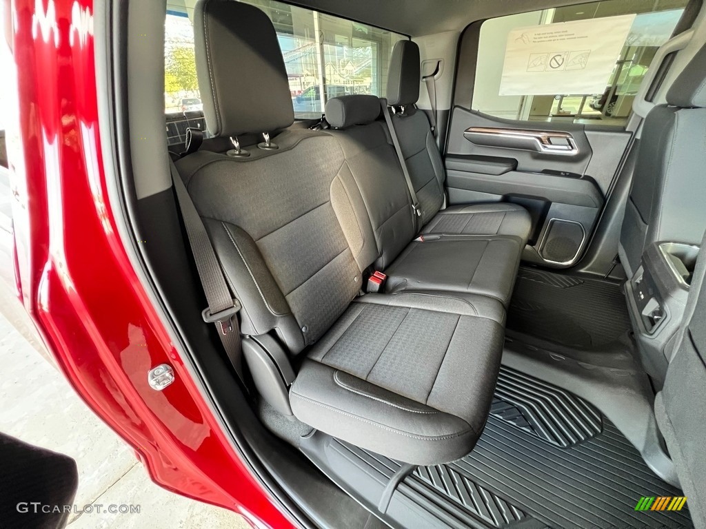 Jet Black Interior 2023 Chevrolet Silverado 1500 RST Crew Cab 4x4 Photo #145725783