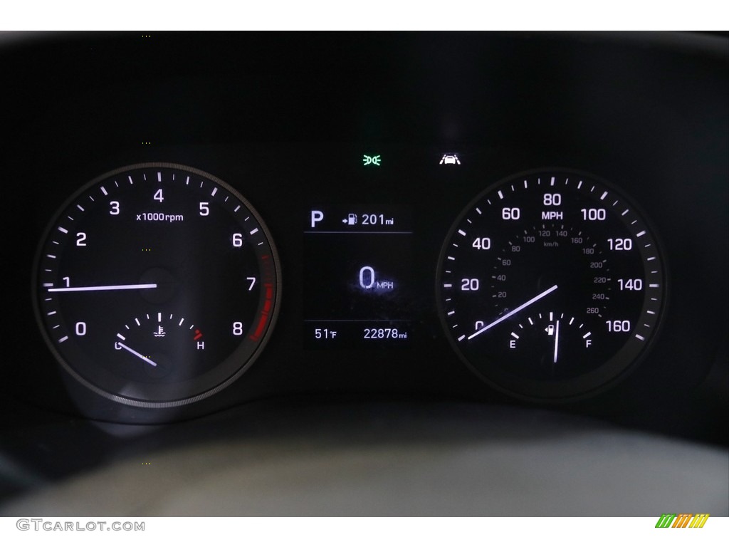 2020 Tucson Value AWD - Magnetic Force Metallic / Black photo #8