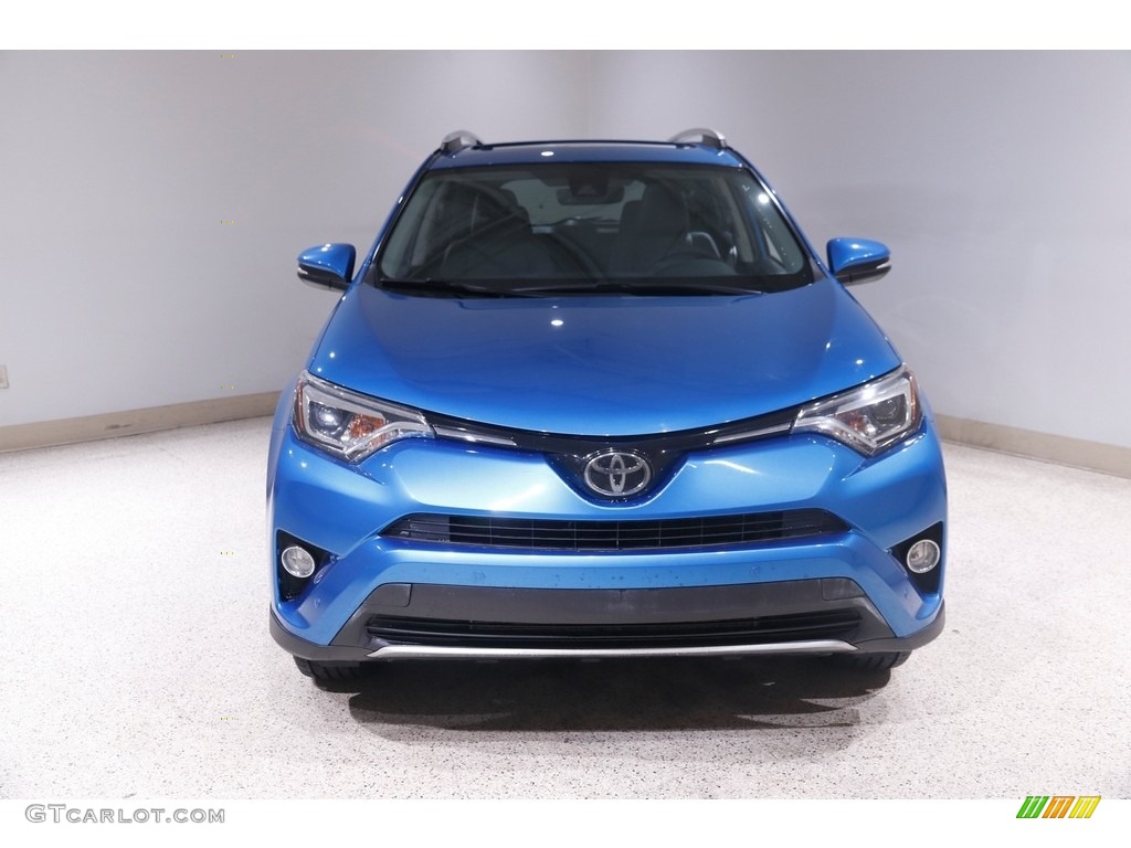 2016 RAV4 Limited - Electric Storm Blue / Black photo #2
