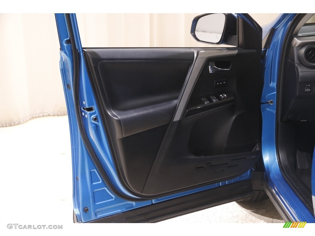 2016 RAV4 Limited - Electric Storm Blue / Black photo #4
