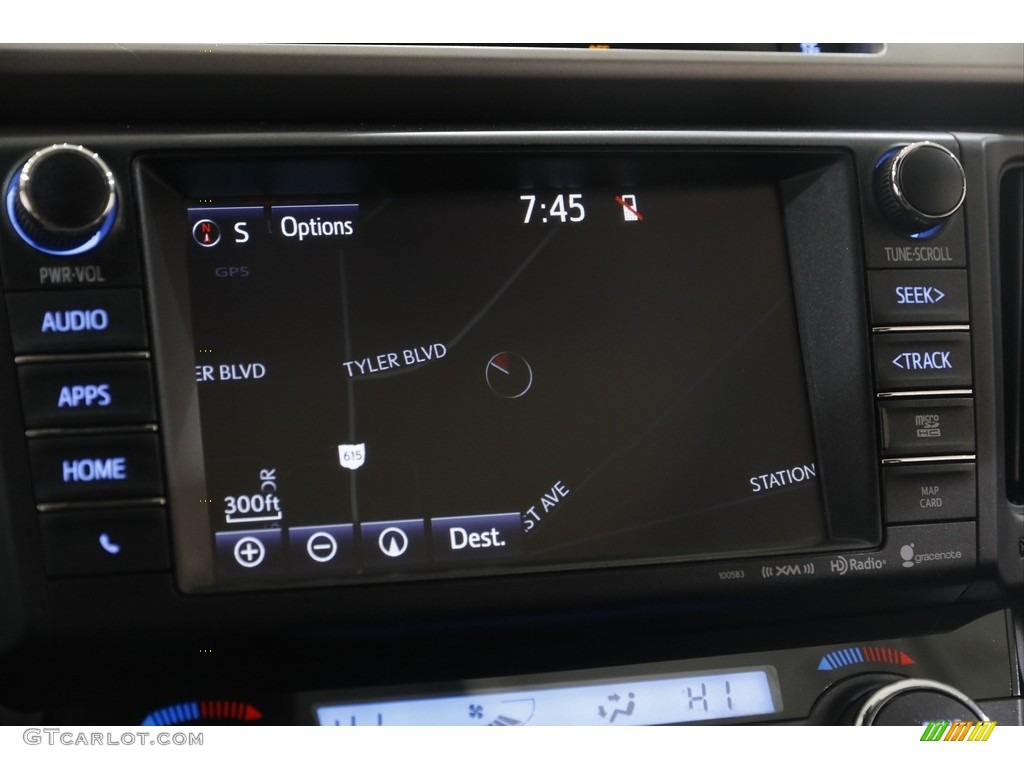 2016 RAV4 Limited - Electric Storm Blue / Black photo #10