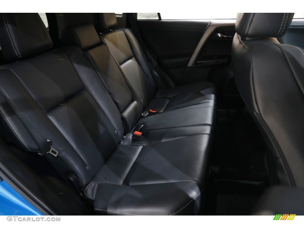 2016 RAV4 Limited - Electric Storm Blue / Black photo #17