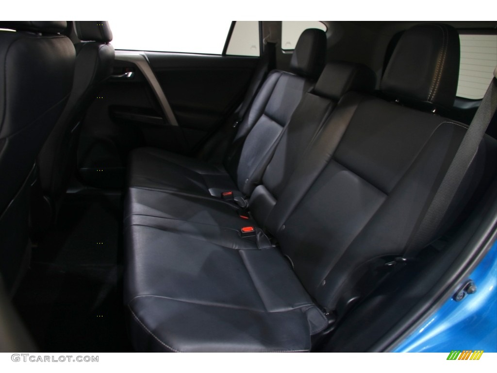2016 RAV4 Limited - Electric Storm Blue / Black photo #18