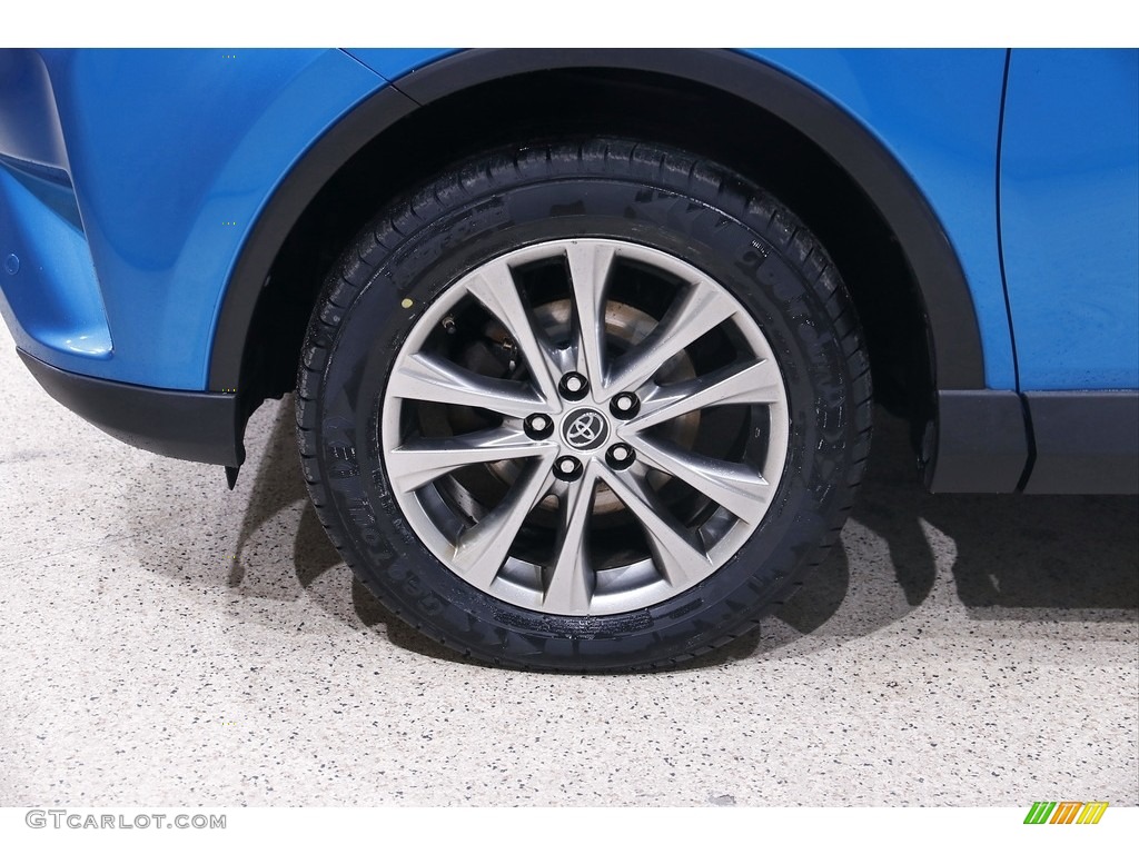 2016 RAV4 Limited - Electric Storm Blue / Black photo #21