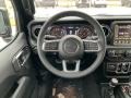 Black 2023 Jeep Wrangler Unlimited Sahara 4x4 Steering Wheel