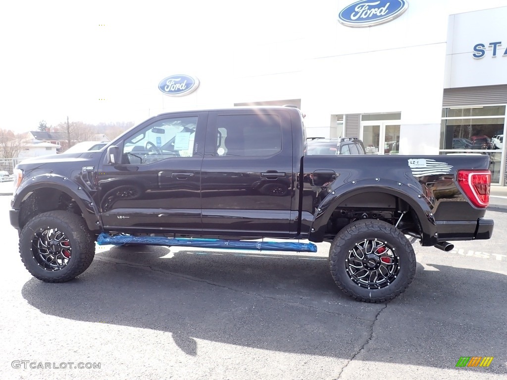 2023 F150 Sherrod XLT SuperCrew 4x4 - Agate Black Metallic / Black photo #2