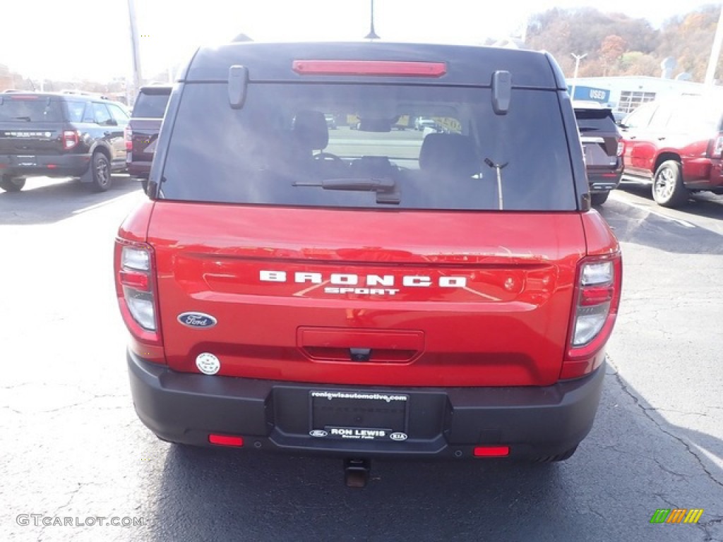 2022 Bronco Sport Outer Banks 4x4 - Hot Pepper Red / Navy Pier photo #7