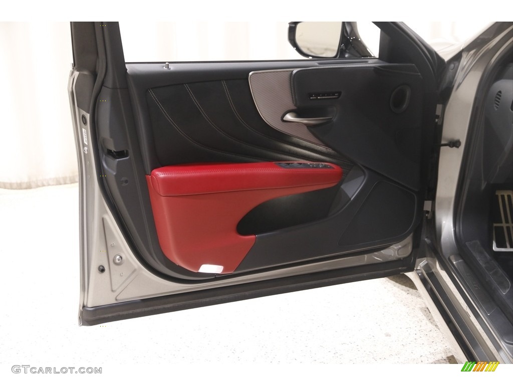 2018 Lexus LS 500 F Sport AWD Circuit Red Door Panel Photo #145728135