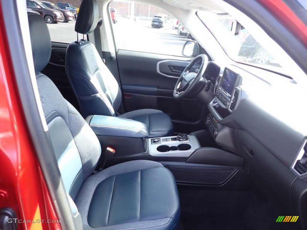 2022 Bronco Sport Outer Banks 4x4 - Hot Pepper Red / Navy Pier photo #11