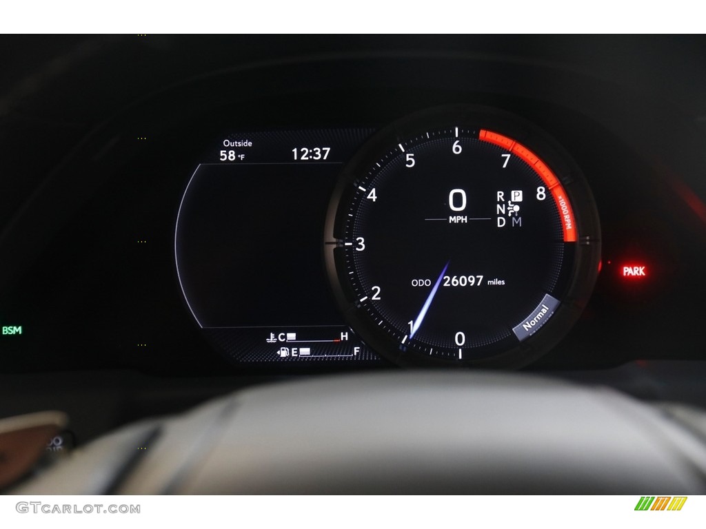 2018 LS 500 F Sport AWD - Atomic Silver / Circuit Red photo #8