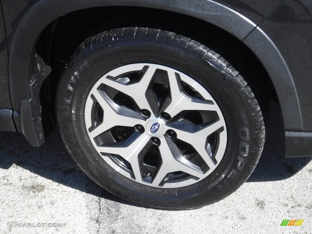 2019 Forester 2.5i Premium - Dark Gray Metallic / Black photo #15