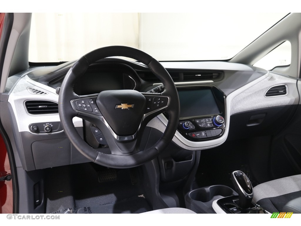 2020 Chevrolet Bolt EV LT Dark Galvanized/­Sky Cool Gray Dashboard Photo #145728262