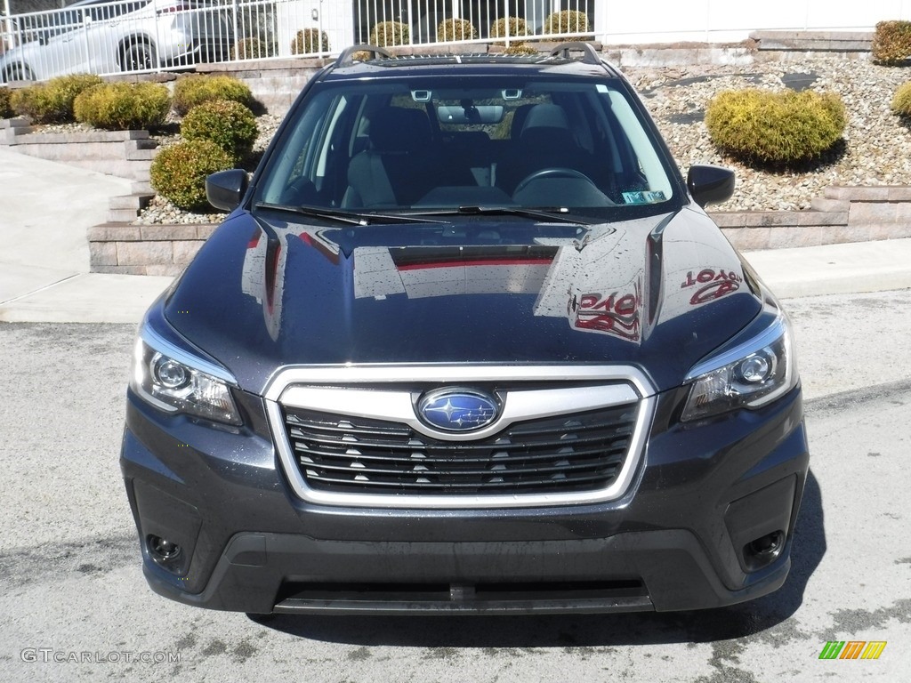 2019 Forester 2.5i Premium - Dark Gray Metallic / Black photo #16