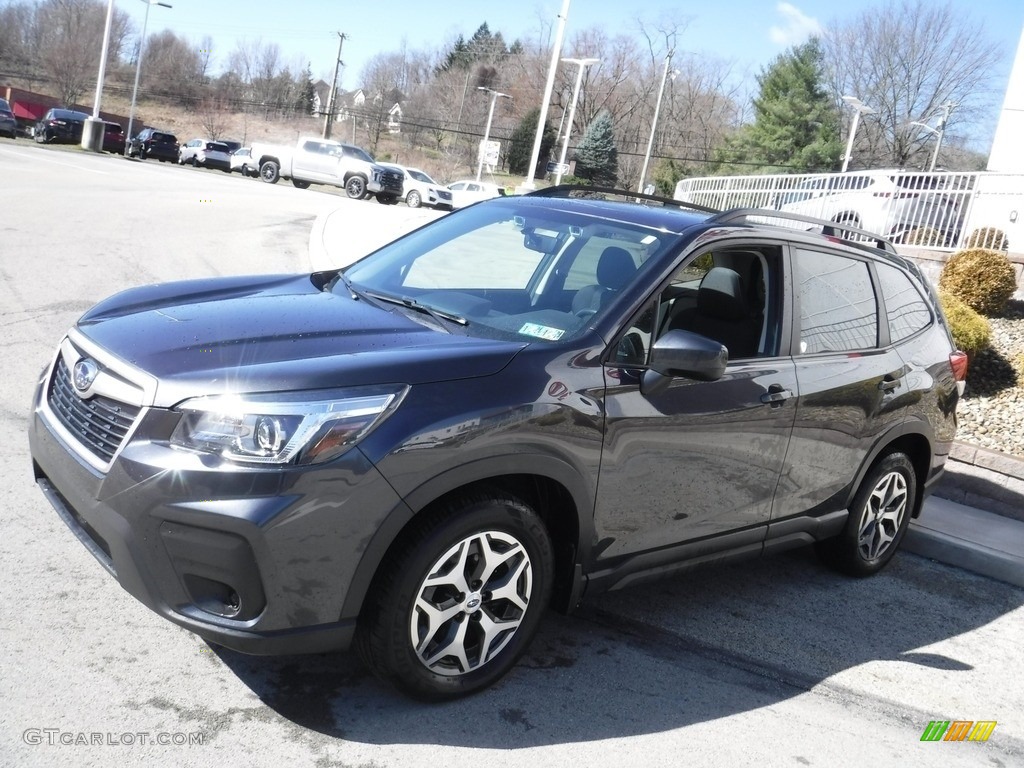 2019 Forester 2.5i Premium - Dark Gray Metallic / Black photo #17