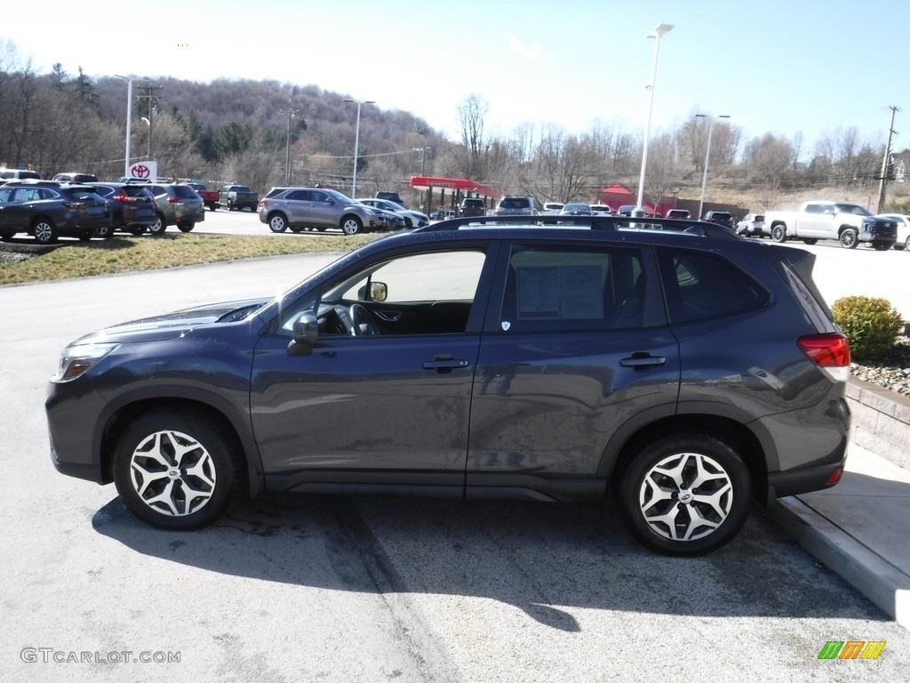 2019 Forester 2.5i Premium - Dark Gray Metallic / Black photo #18