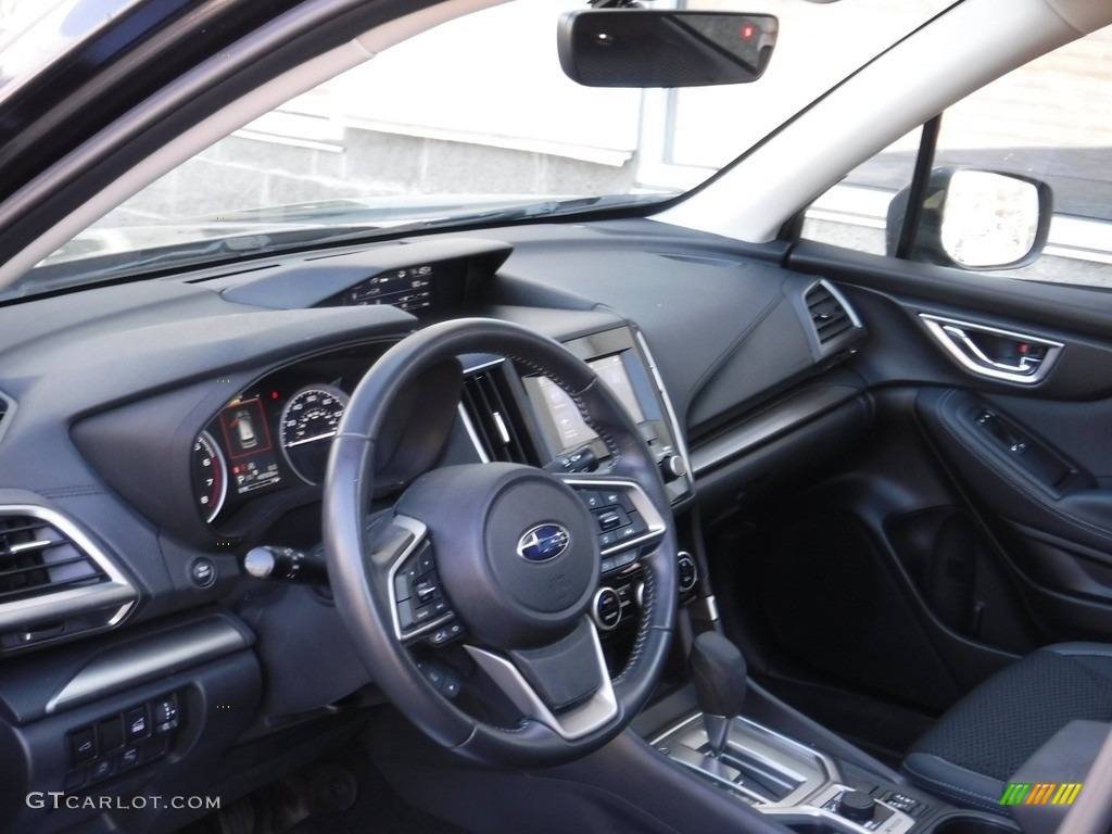 2019 Forester 2.5i Premium - Dark Gray Metallic / Black photo #23
