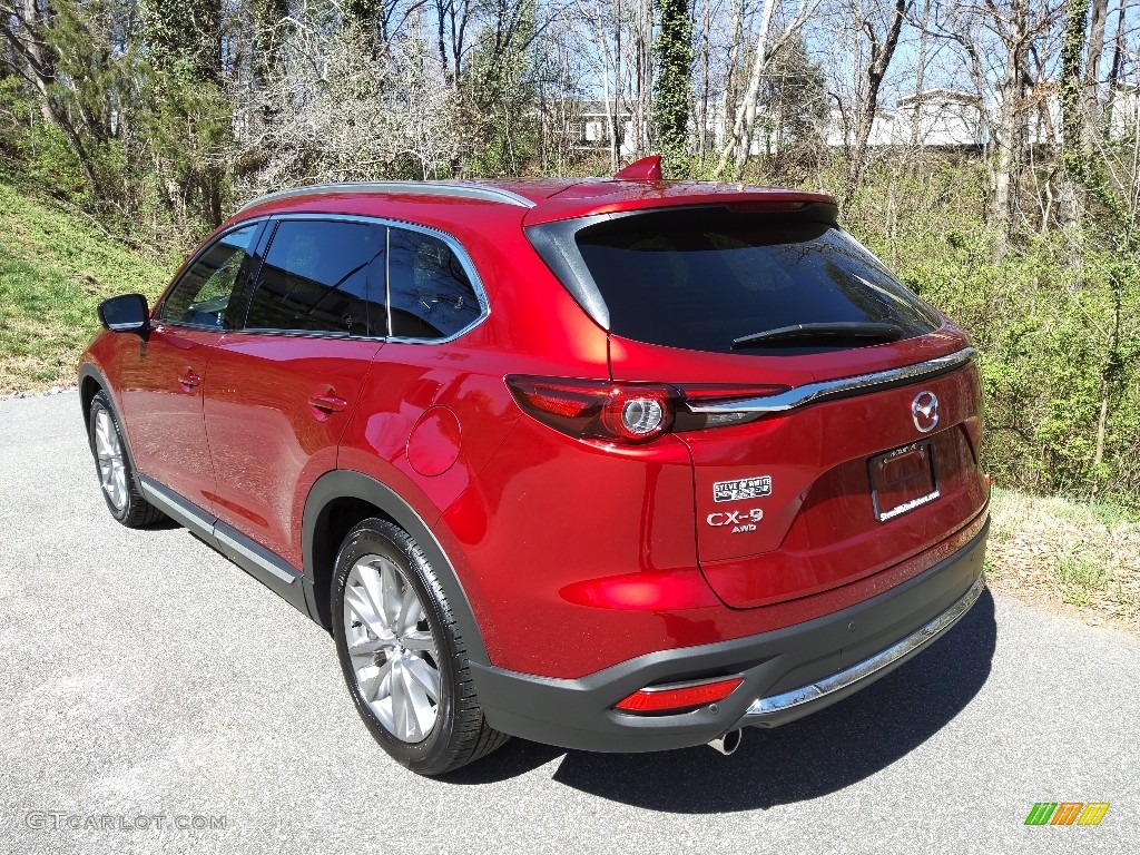 2022 CX-9 Grand Touring AWD - Soul Red Crystal Metallic / Black photo #5