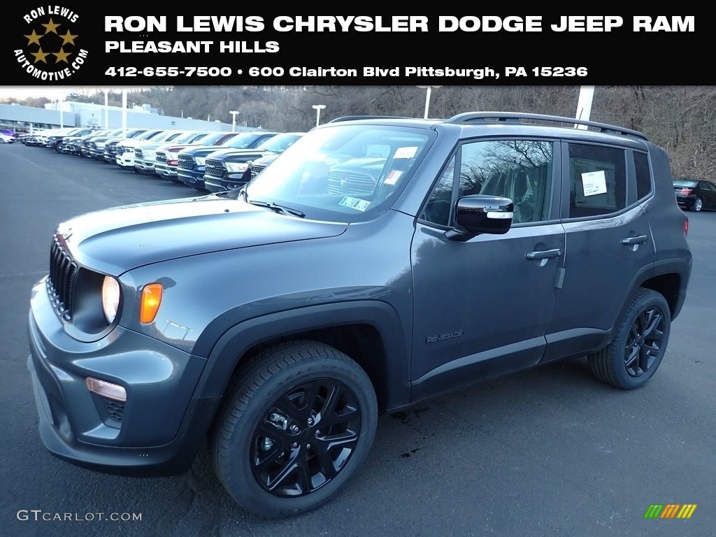 2023 Renegade Altitude 4x4 - Graphite Gray / Black photo #1
