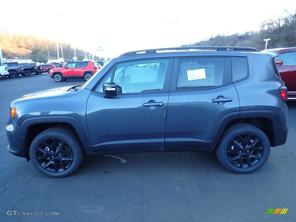 2023 Renegade Altitude 4x4 - Graphite Gray / Black photo #2