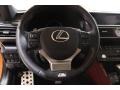 Rioja Red 2015 Lexus RC 350 F Sport AWD Steering Wheel