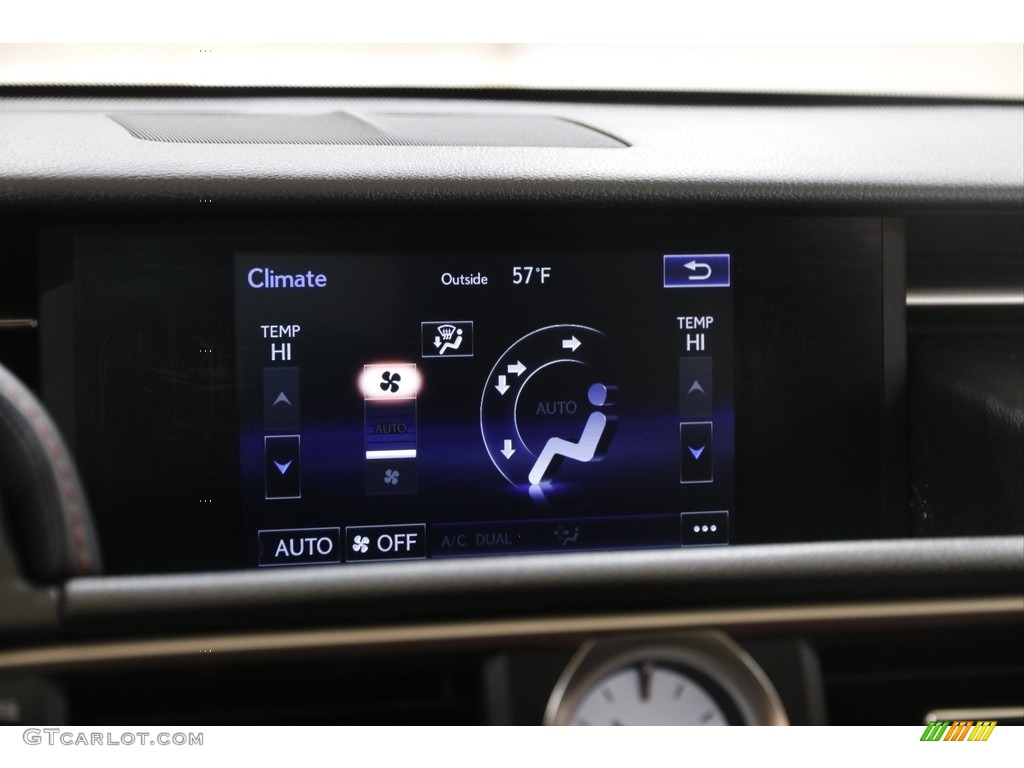 2015 Lexus RC 350 F Sport AWD Controls Photo #145729354