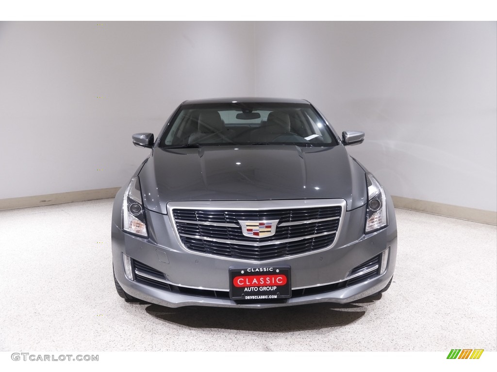 2016 ATS 2.0T Luxury AWD Coupe - Moonstone Metallic / Light Platinum photo #2