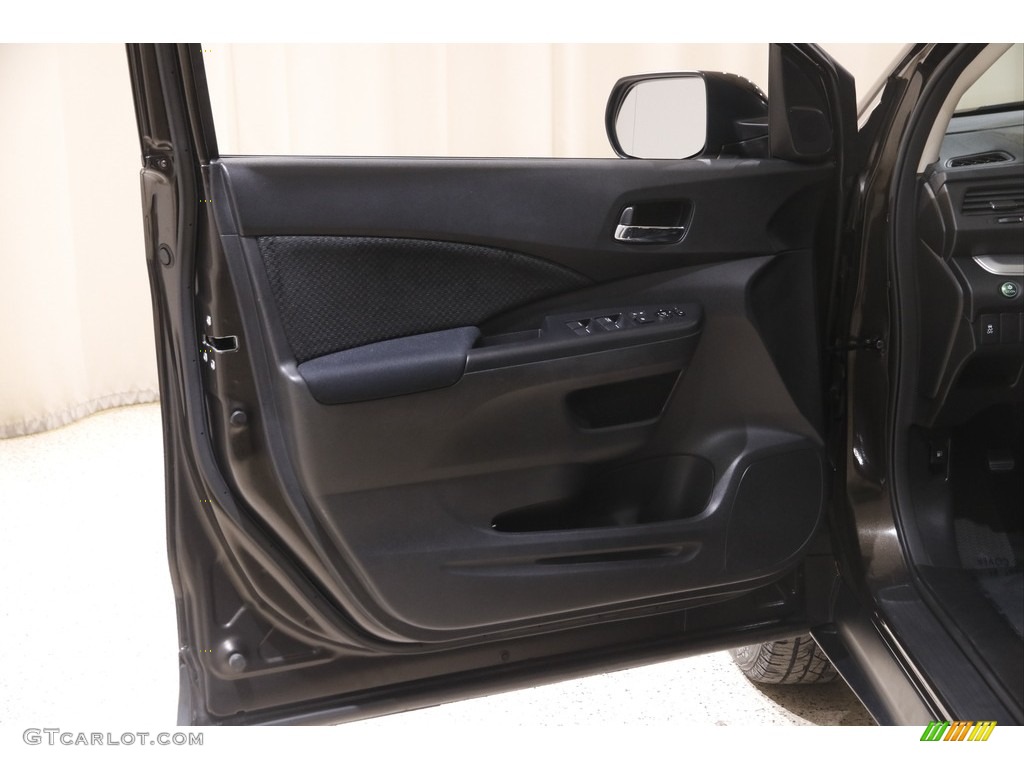 2016 CR-V EX AWD - Kona Coffee Metallic / Black photo #4