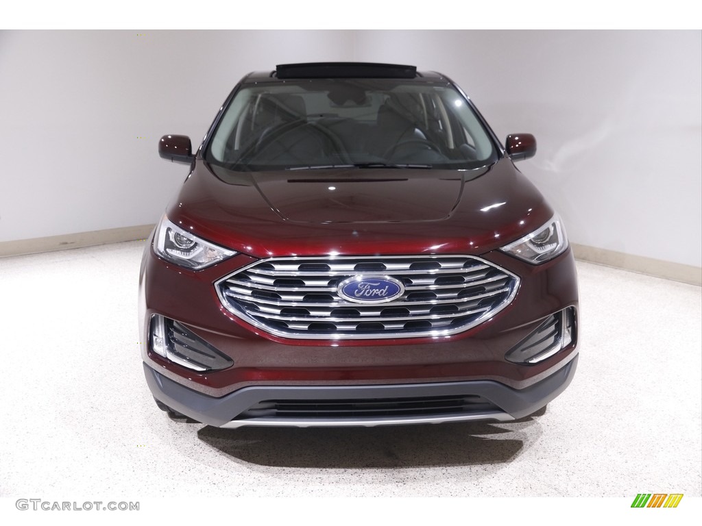 2021 Edge SEL AWD - Burgundy Velvet Metallic / Ebony photo #2