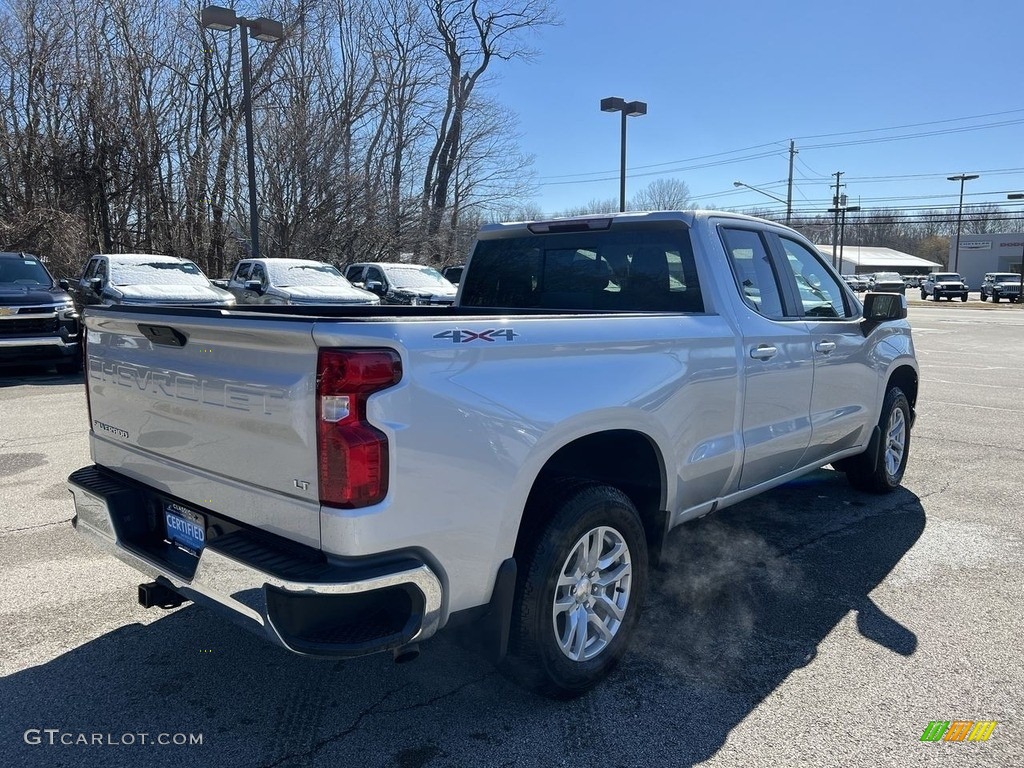 2020 Silverado 1500 LT Double Cab 4x4 - Silver Ice Metallic / Jet Black photo #3