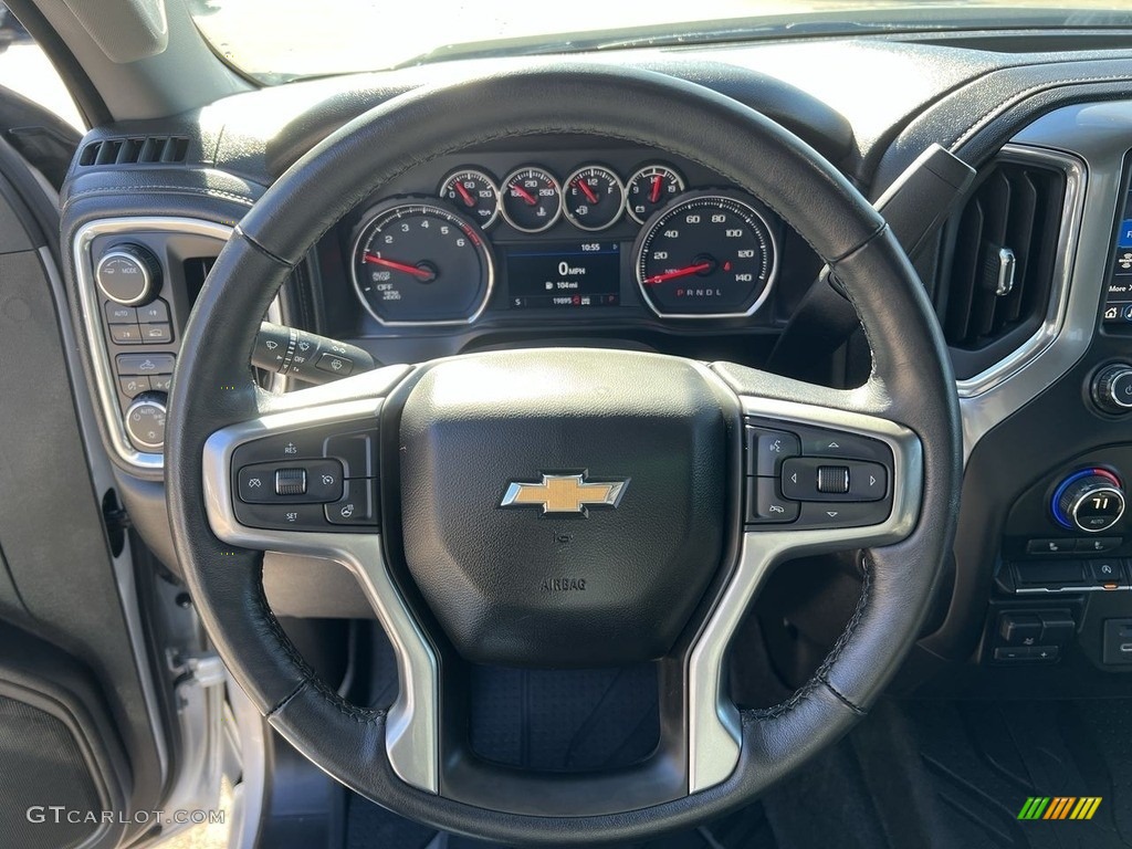 2020 Silverado 1500 LT Double Cab 4x4 - Silver Ice Metallic / Jet Black photo #9