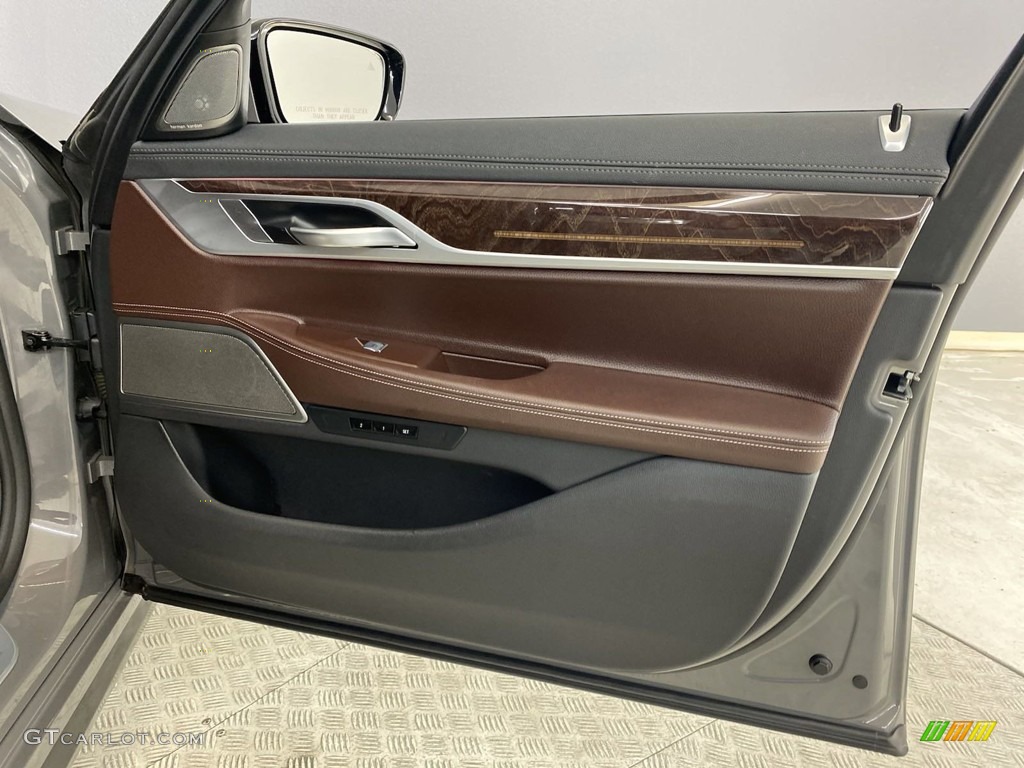2020 7 Series 740i Sedan - Bernina Grey Amber Effect / Mocha photo #31