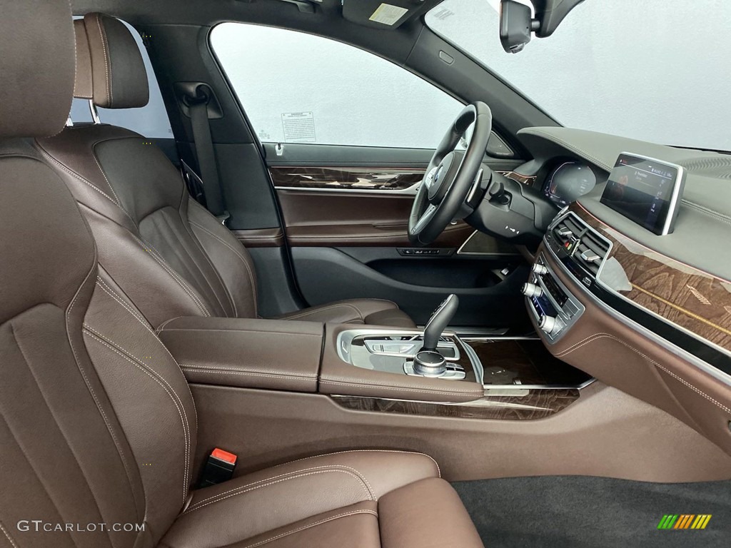 2020 7 Series 740i Sedan - Bernina Grey Amber Effect / Mocha photo #33