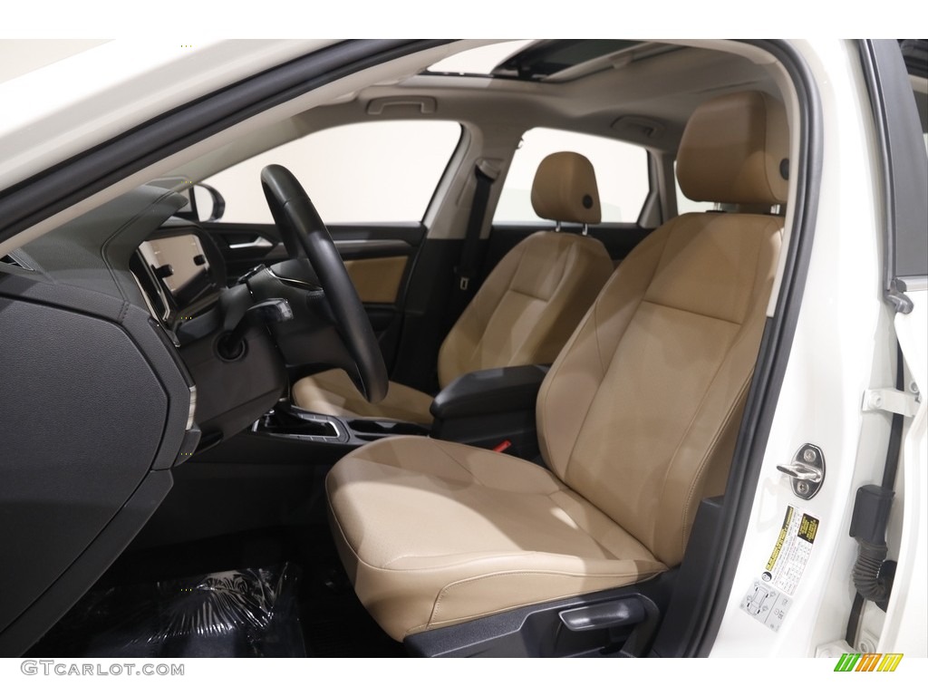 2019 Jetta SEL - Pure White / Dark Beige photo #5