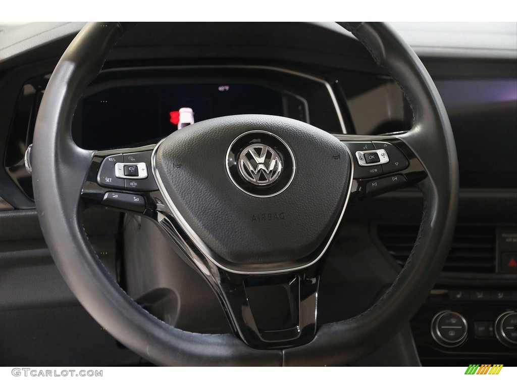 2019 Jetta SEL - Pure White / Dark Beige photo #7
