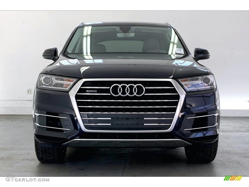 2017 Q7 3.0T quattro Premium Plus - Ink Blue Metallic / Rock Gray photo #2