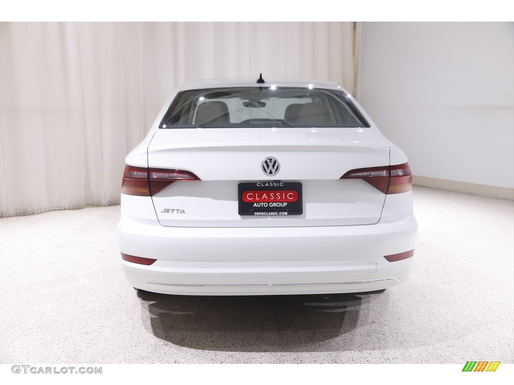 2019 Jetta SEL - Pure White / Dark Beige photo #18