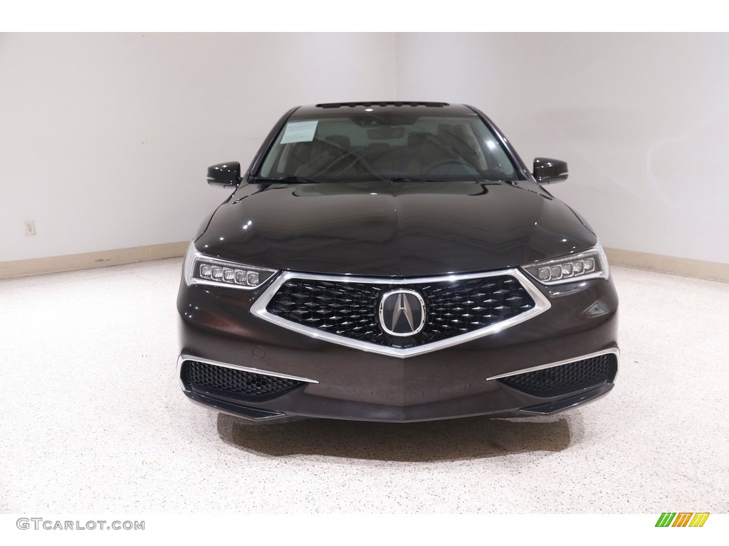 2018 TLX V6 Technology Sedan - Black Copper Pearl / Espresso photo #2