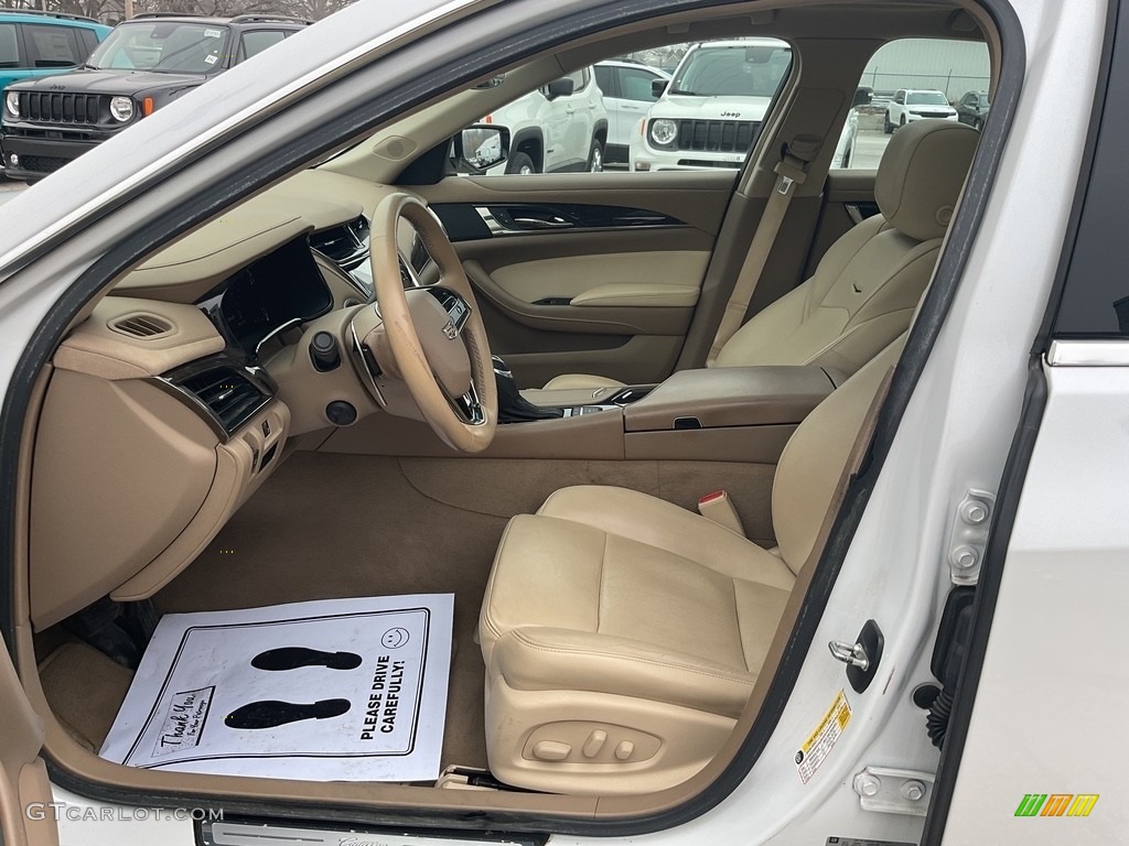 Light Cashmere/Medium Cashmere Interior 2015 Cadillac CTS 2.0T Luxury AWD Sedan Photo #145732198