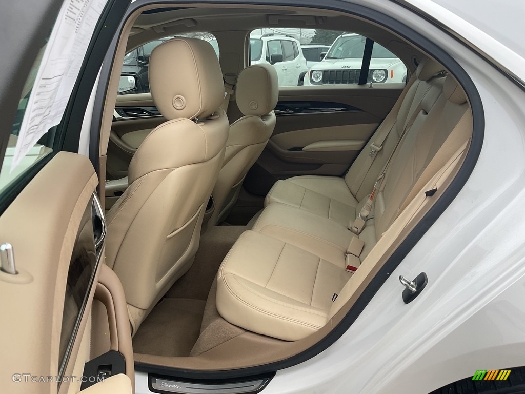 2015 Cadillac CTS 2.0T Luxury AWD Sedan Rear Seat Photo #145732216