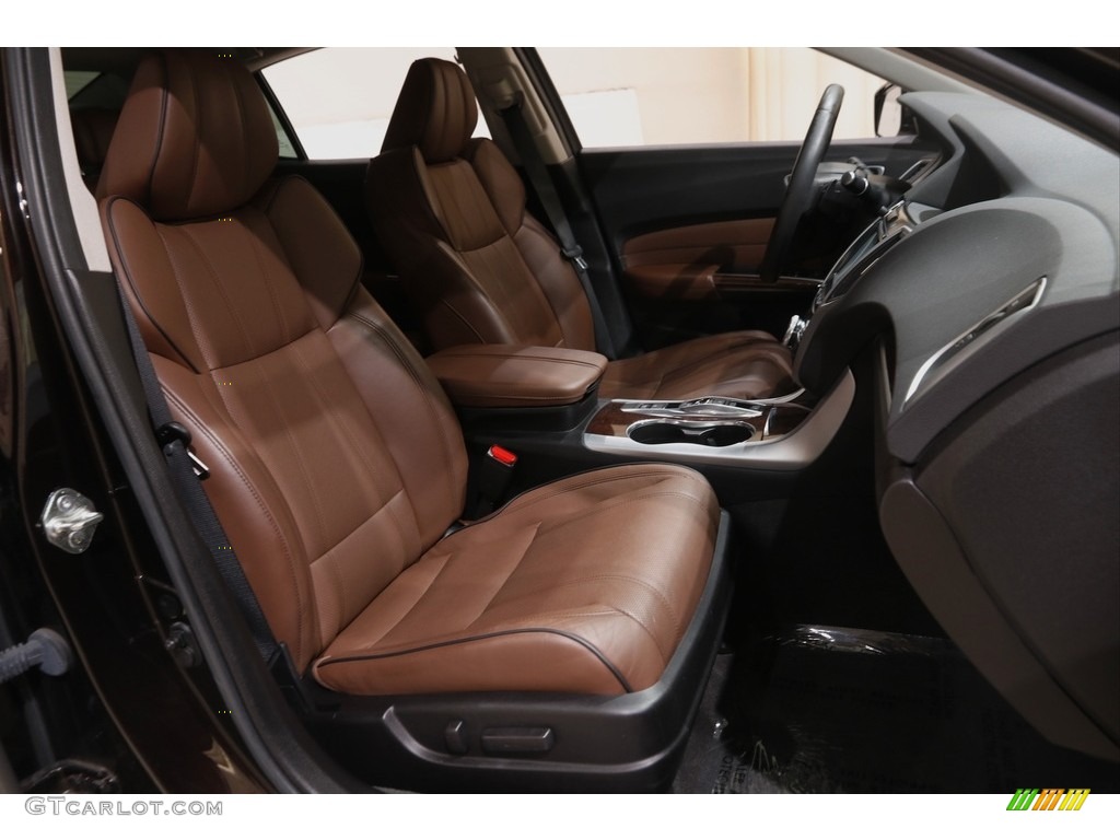 Espresso Interior 2018 Acura TLX V6 Technology Sedan Photo #145732234