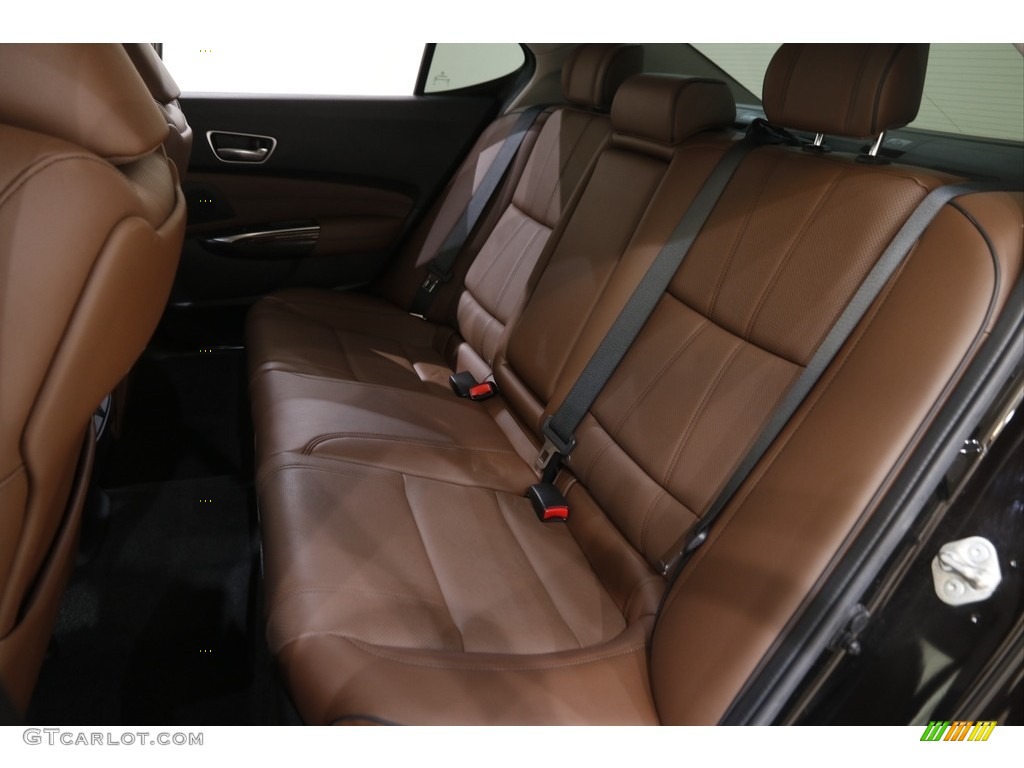 2018 Acura TLX V6 Technology Sedan Rear Seat Photo #145732279