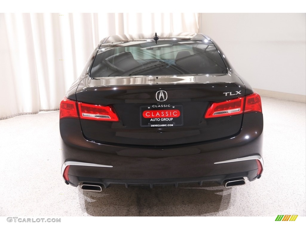 2018 TLX V6 Technology Sedan - Black Copper Pearl / Espresso photo #20