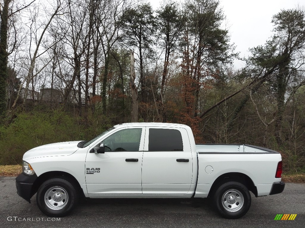 Bright White 2023 Ram 1500 Classic Tradesman Crew Cab 4x4 Exterior Photo #145732306